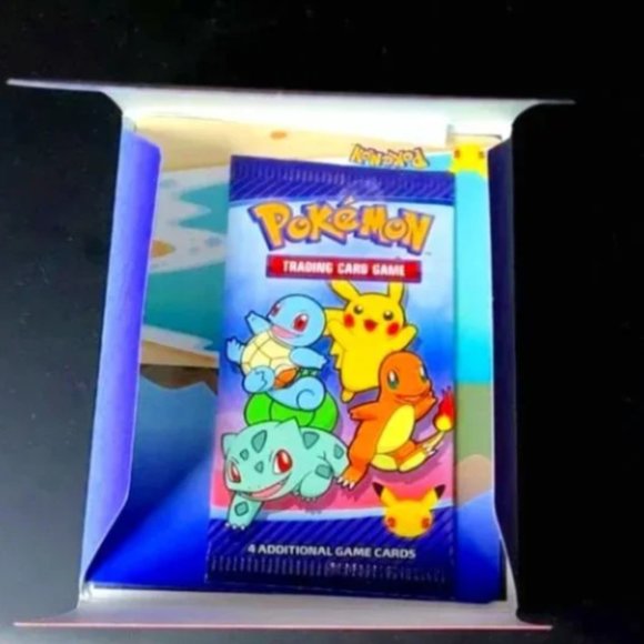 Pokemon 25th Anniversary Cards Sealed Booster Pack - Picture 1 of 1